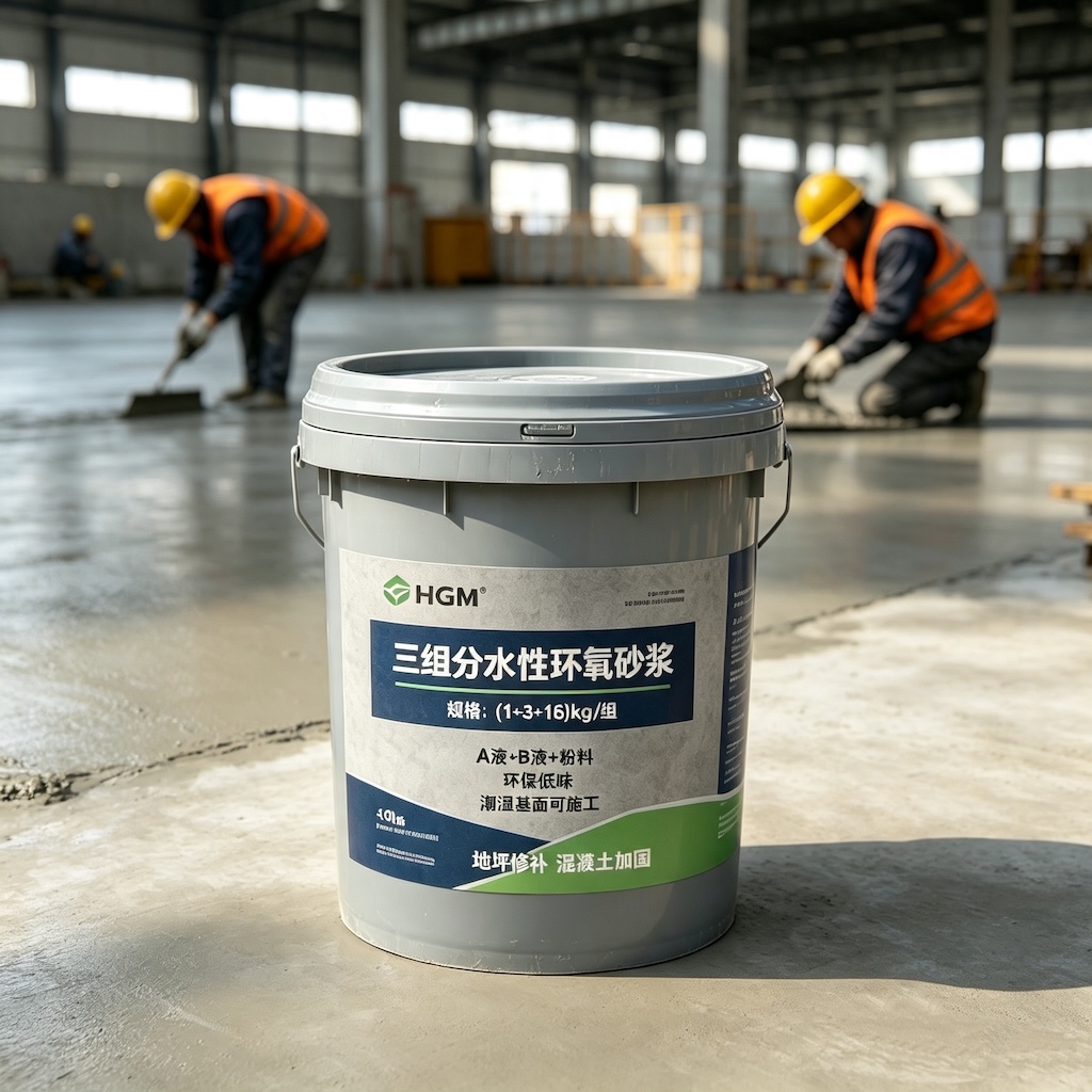 河西三组份水性环氧砂浆